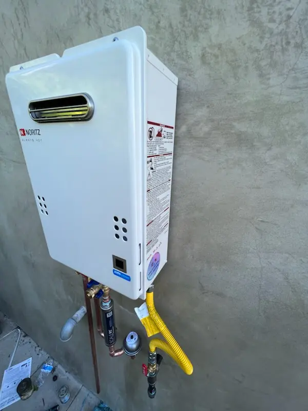 Tankless water heater installation for Glen Morris homes